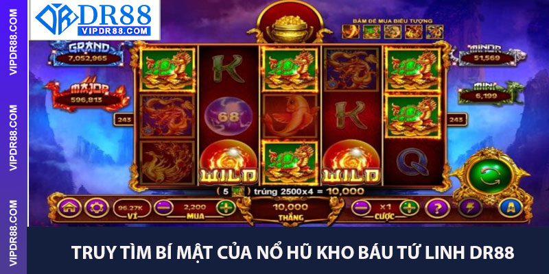 Truy Tìm Bí Mật Của Nổ Hũ Kho Báu Tứ Linh DR88